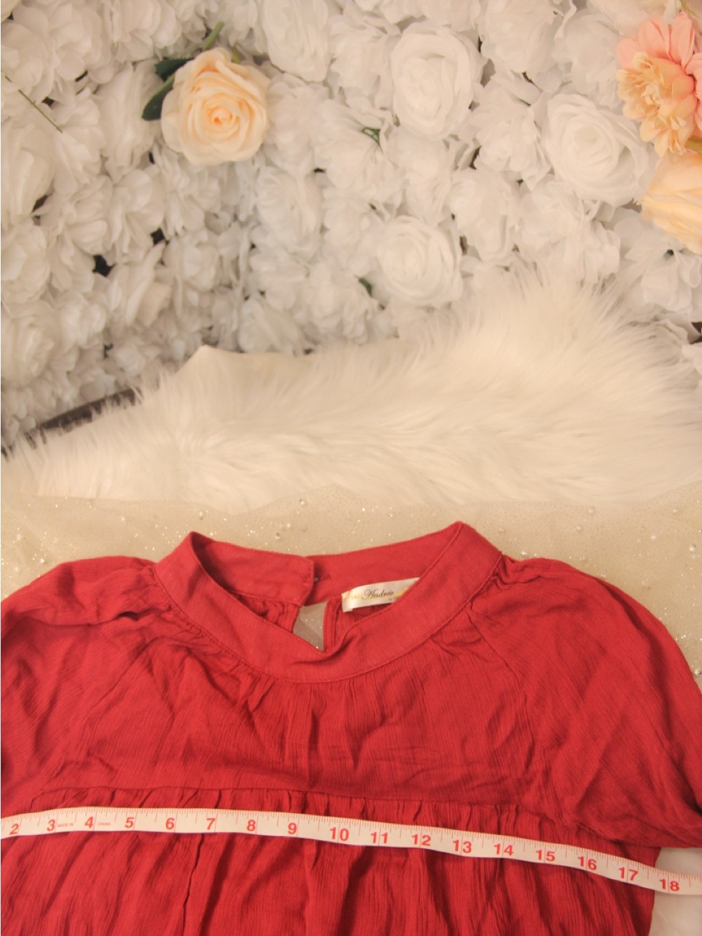 Andrée by Unit Red Top - Picture 7 of 15